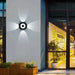 Amandine’s Led Outdoor Wall Sconce - Elegant Easy - To - Install Accent Light Lighting