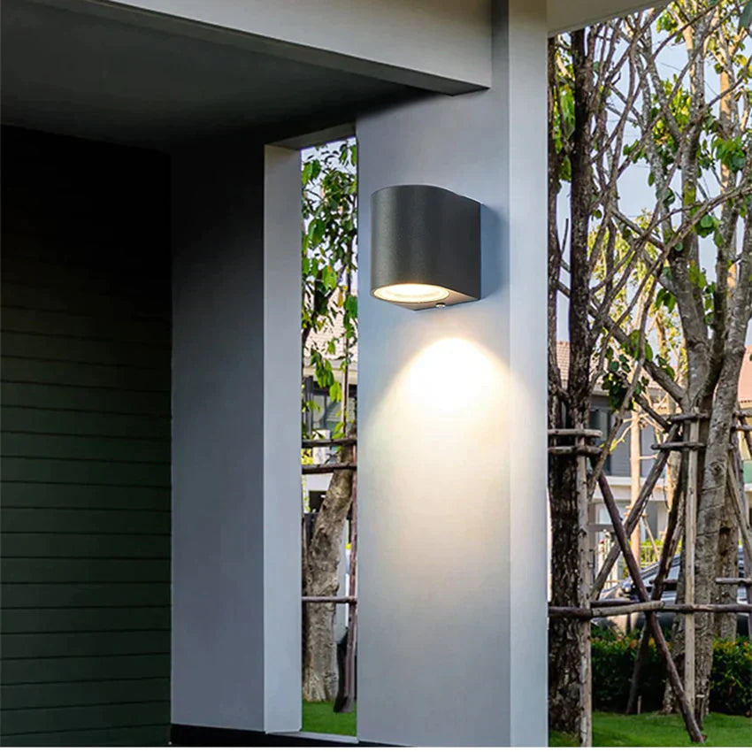 Déborah’s 3W/6W Led Aluminum Wall Lamp - Modern Square Outdoor Waterproof Sconce Bl22 Lamps