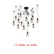 Emma’s Led Spider Chandelier - Diy Art Ceiling Lamp With Adjustable Wires 14 Heads Ceiling Light